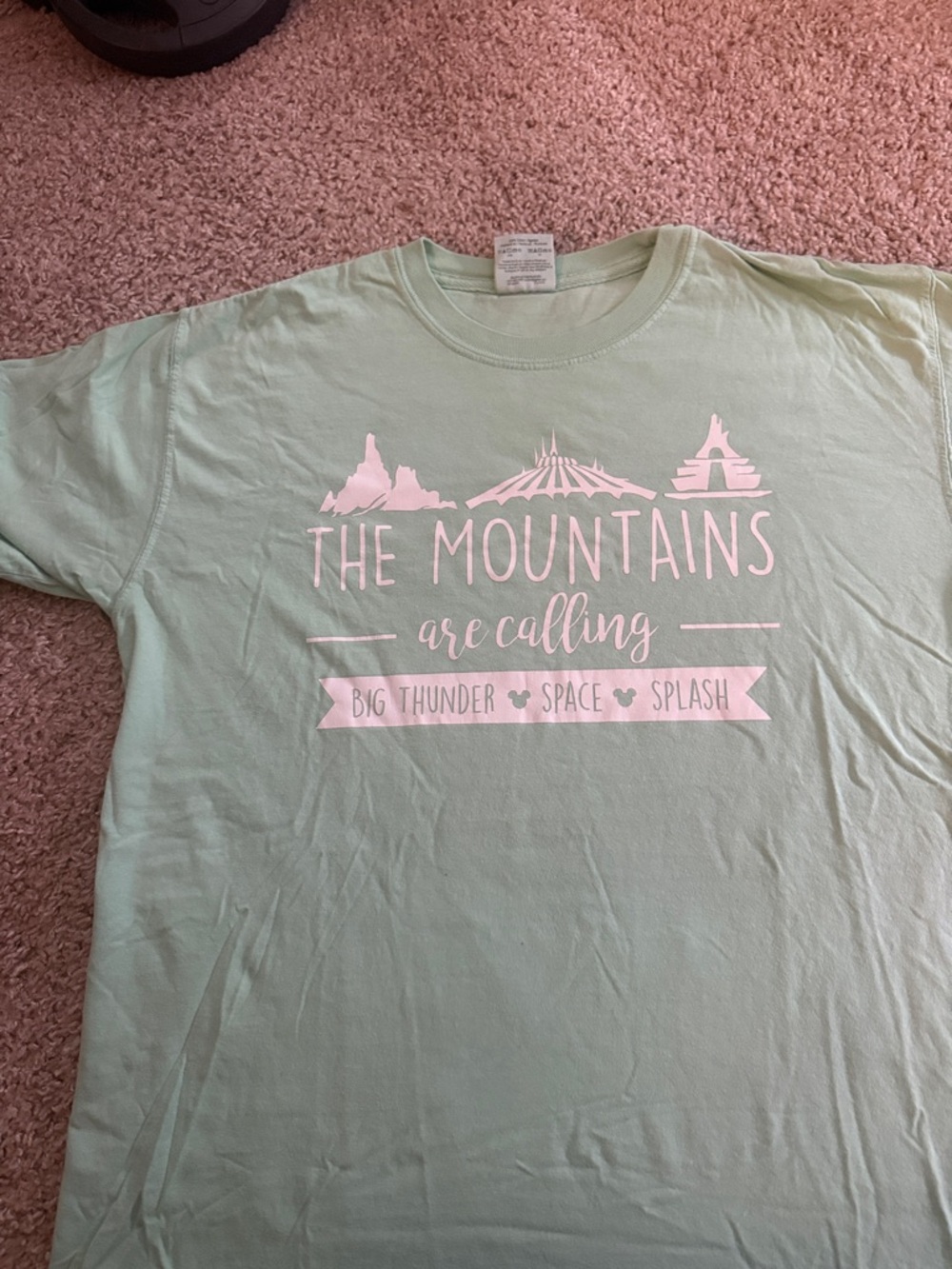 “The mountains are calling” - theme park y shirt - Picture 3 of 3